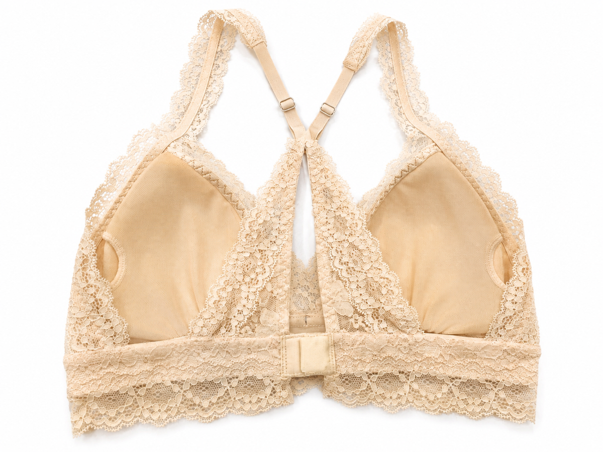 LuxeLace Premium Floral Lace Bralette