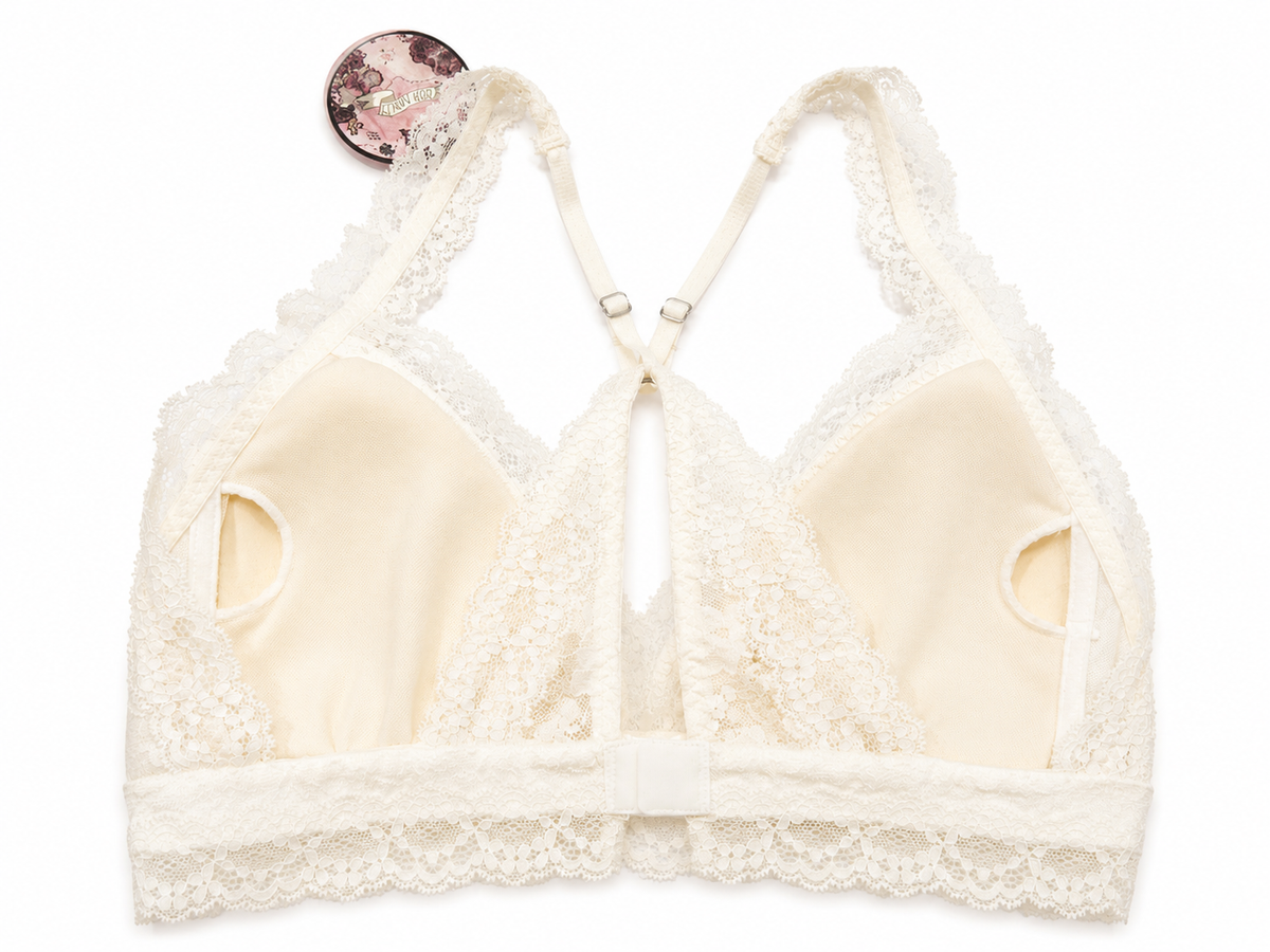 LuxeLace Premium Floral Lace Bralette