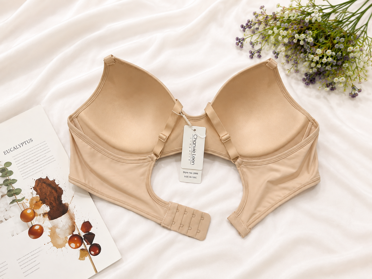 Chanvie Leen Premium Seamless Wire-Free Padded T-Shirt Bra